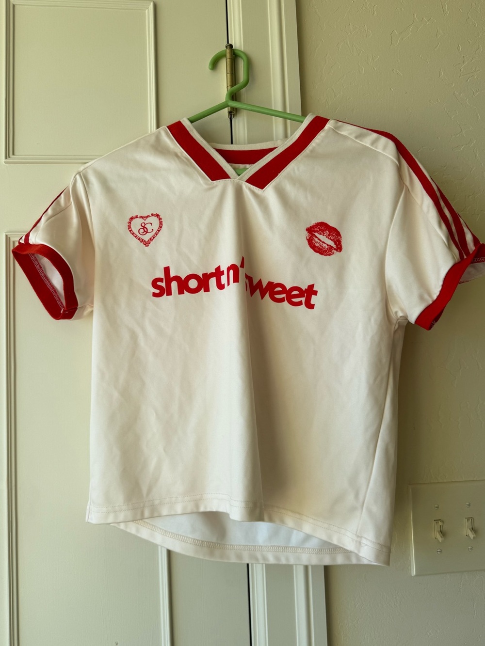 Sabrina Carpenter Short n' Sweet Soccer Jersey Tour Merch 69 Size Medium